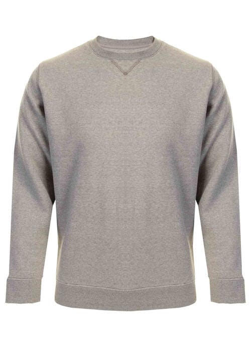 Grey Crew Neck Sweatshirt