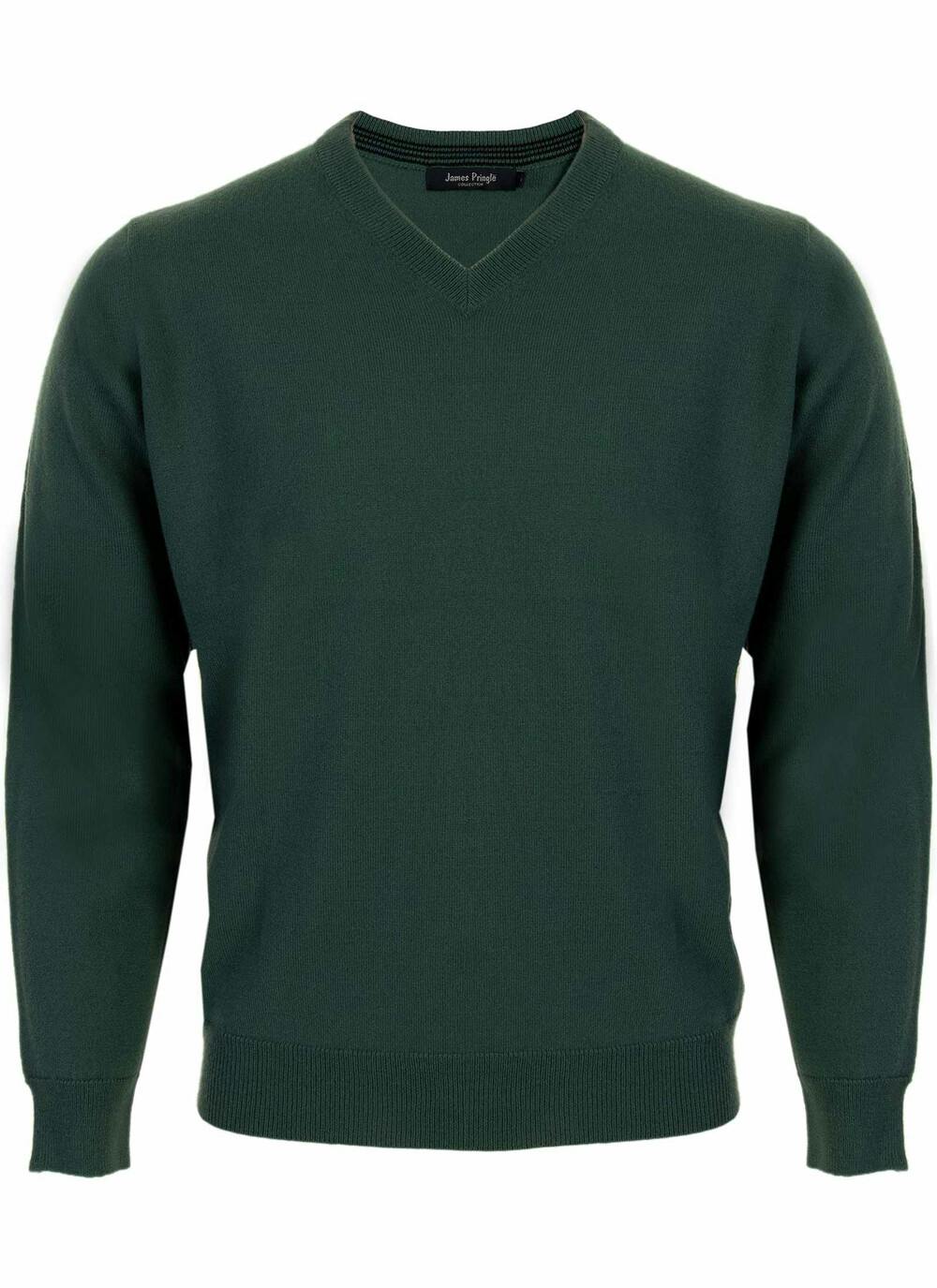Green V Neck Jumper EWM