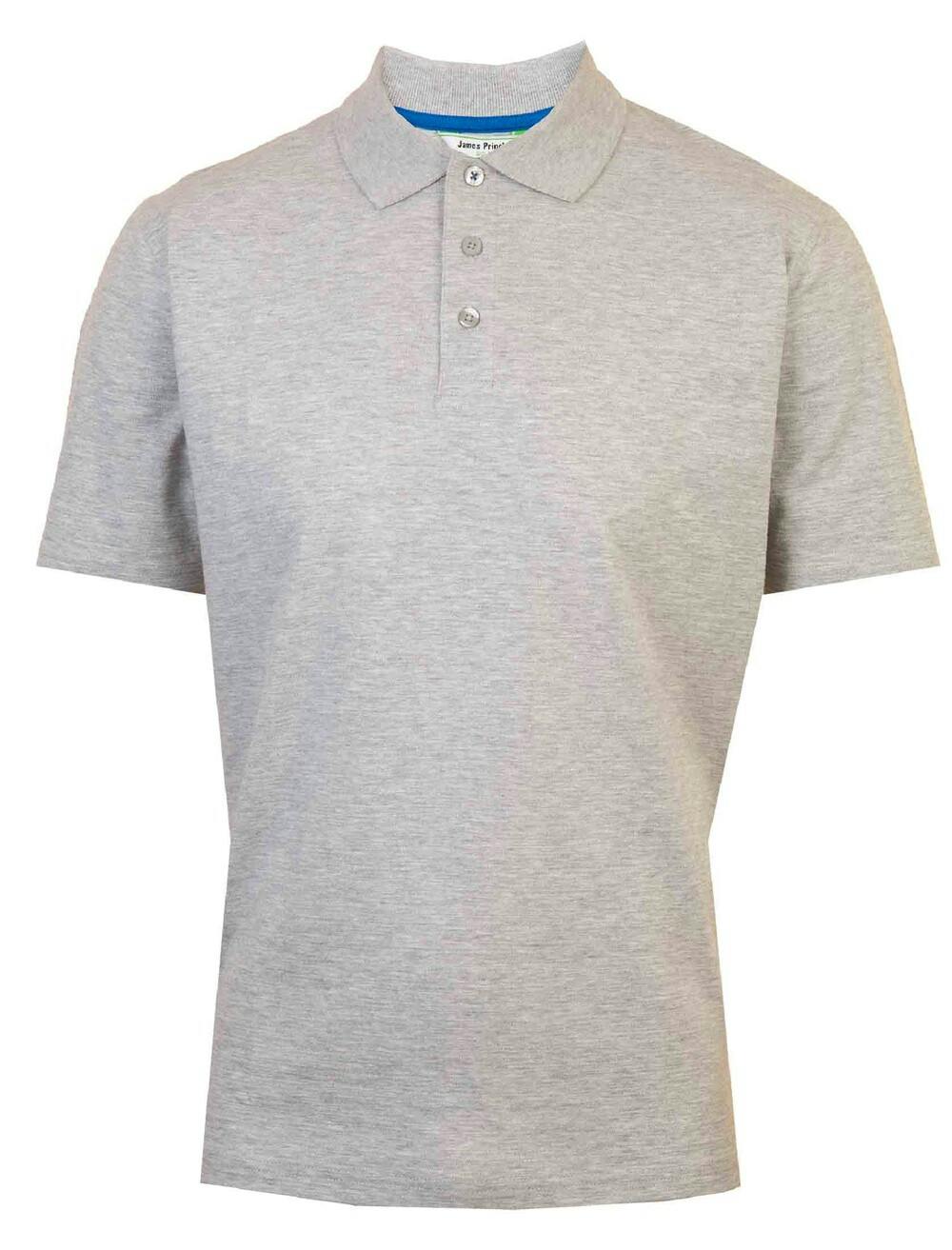 Male James Pringle Golf Polo Shirt | Dark Grey | EWM | EWM