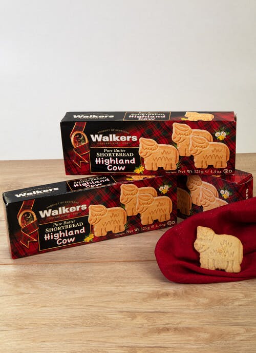 Walkers Shortbread Highland Cow 3 Pack