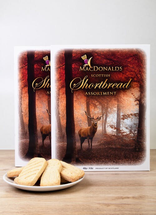 MacDonalds Stag Shortbread Assortment Twin Pack