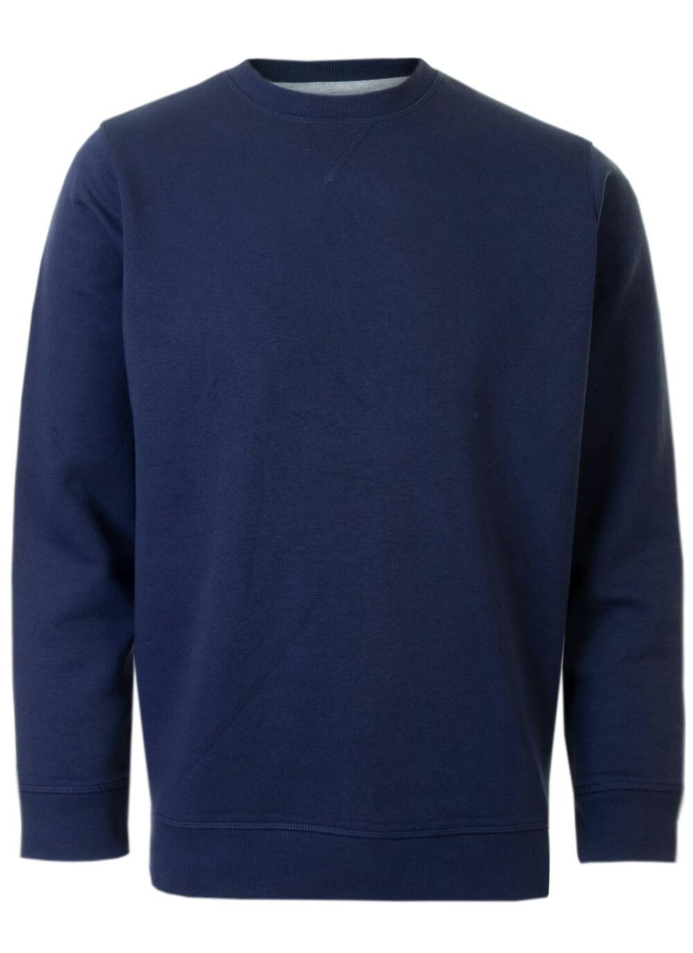 Navy Crew Neck Sweatshirt | EWM