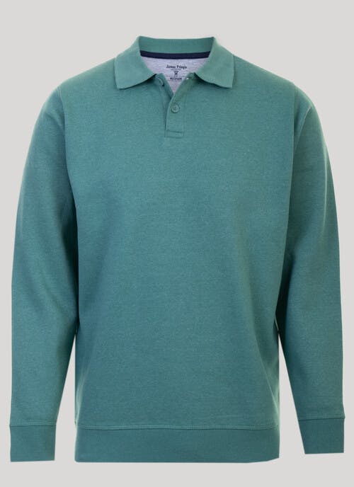 Green Polo Sweatshirt