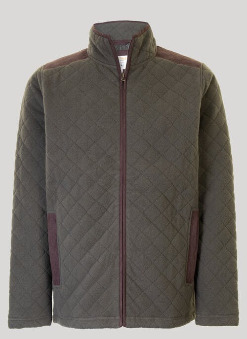 Quilted Fleece Jacket