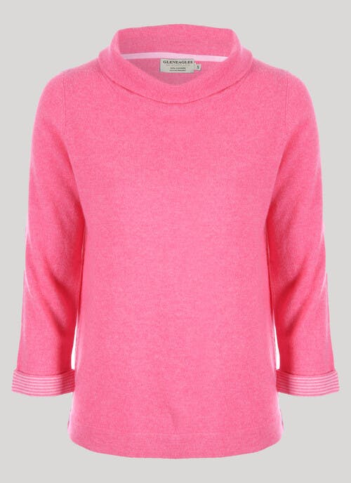 Cashmere Bardot Neck Jumper