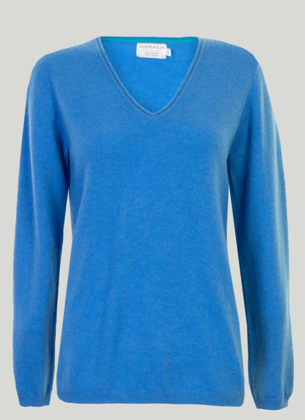 Cashmere V Neck Jumper Ewm