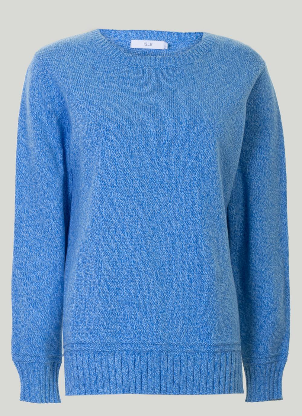 Blue Cotton Jumper | EWM