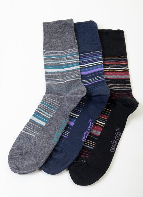 3 Pack Stripe Sock