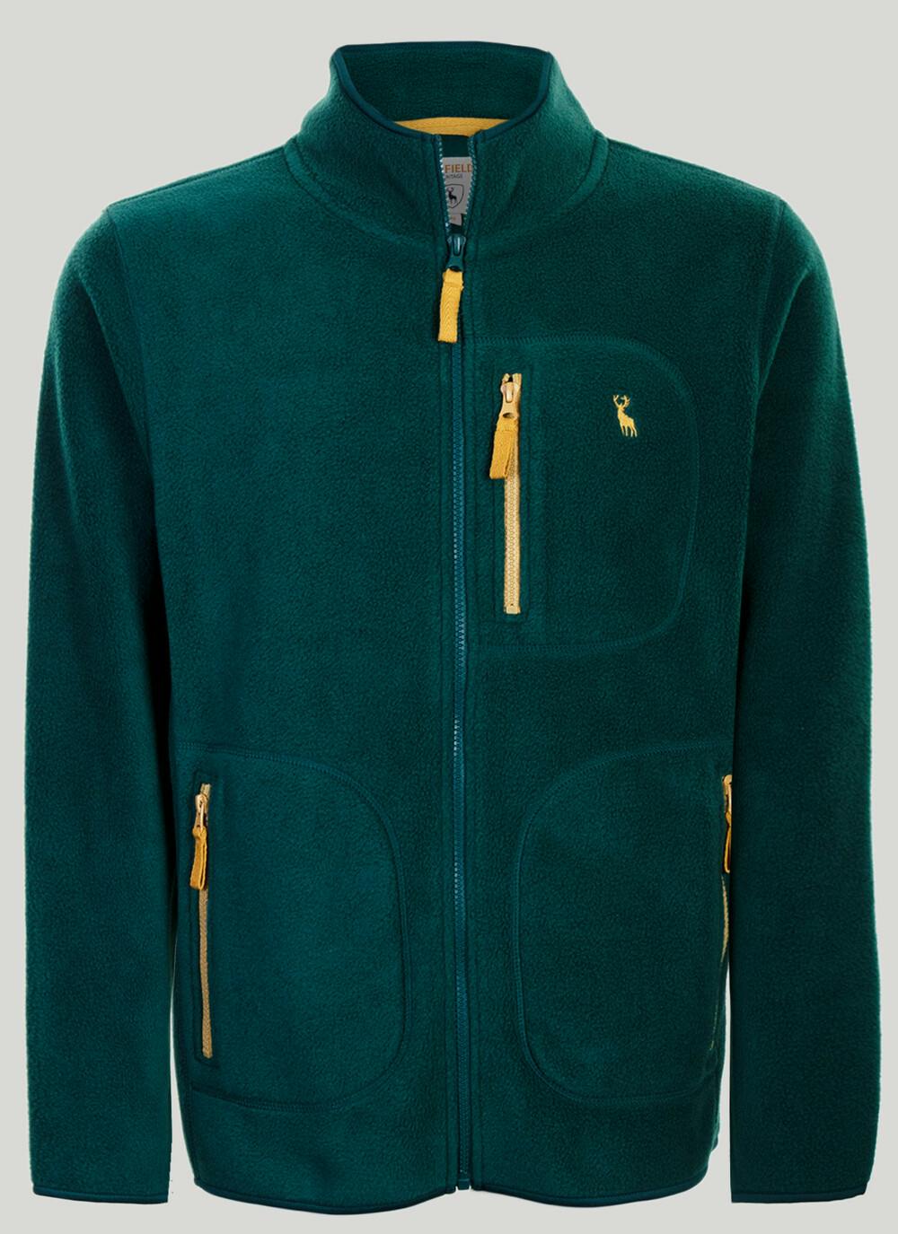 Green Full Zip Fleece Jacket EWM