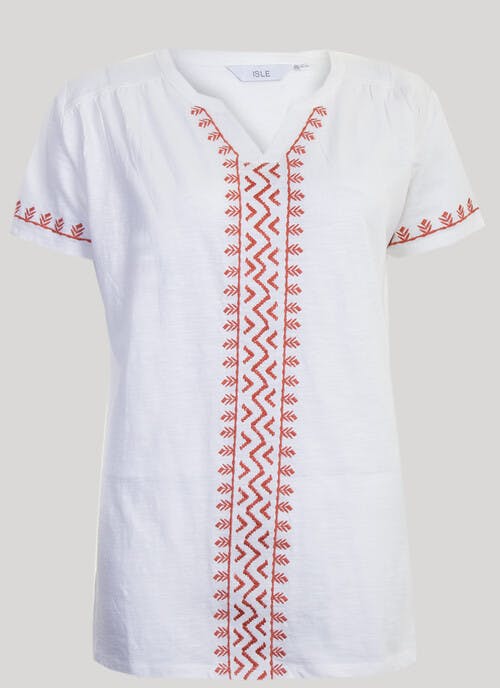 Embroidered T Shirt
