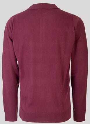 Collar Fine Knit Jumper 