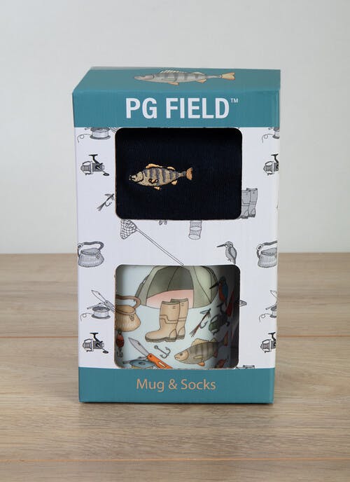 PG Field Fisherman Mug & Socks Boxed