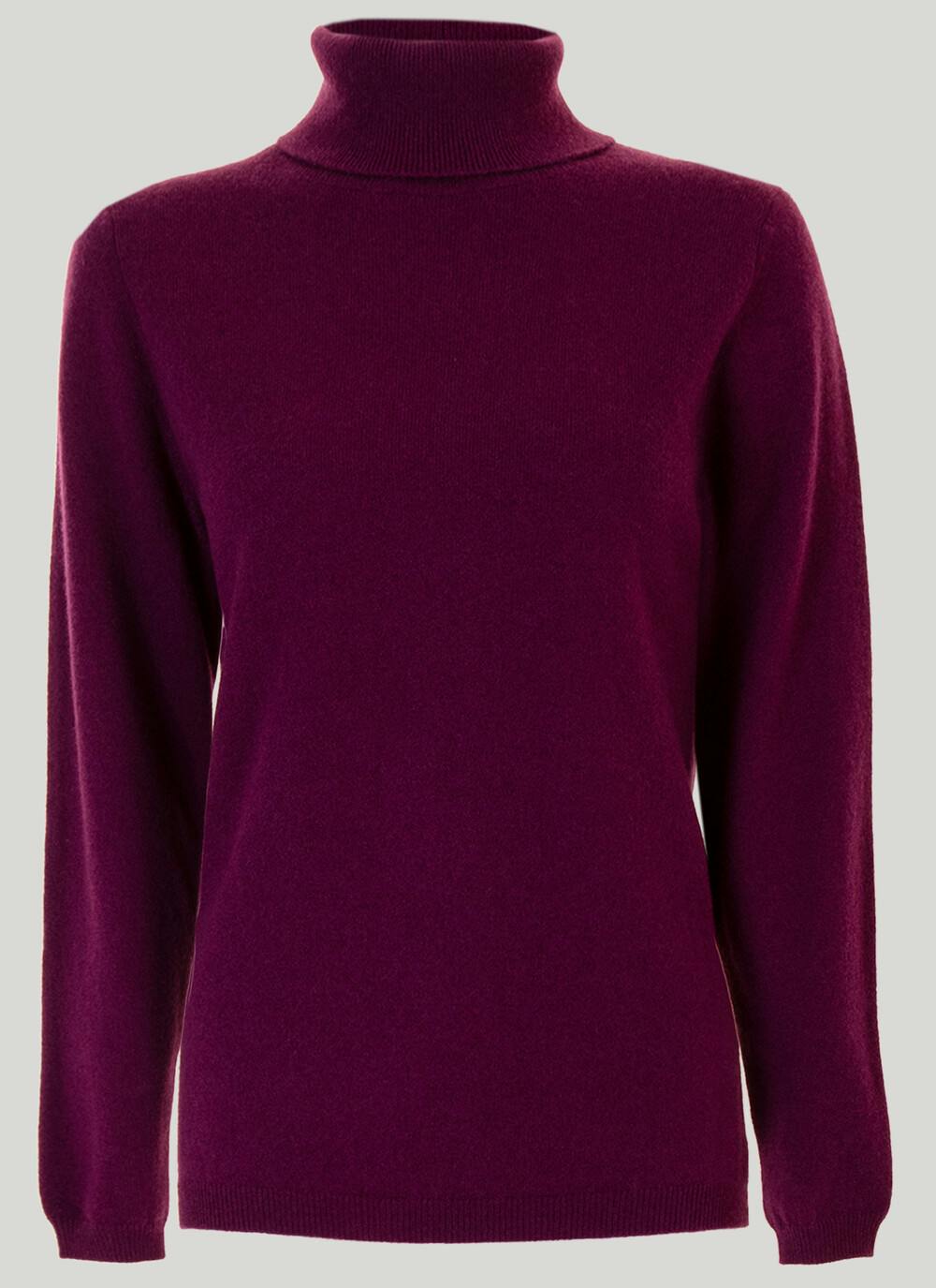 Cashmere Polo Neck Jumper | EWM