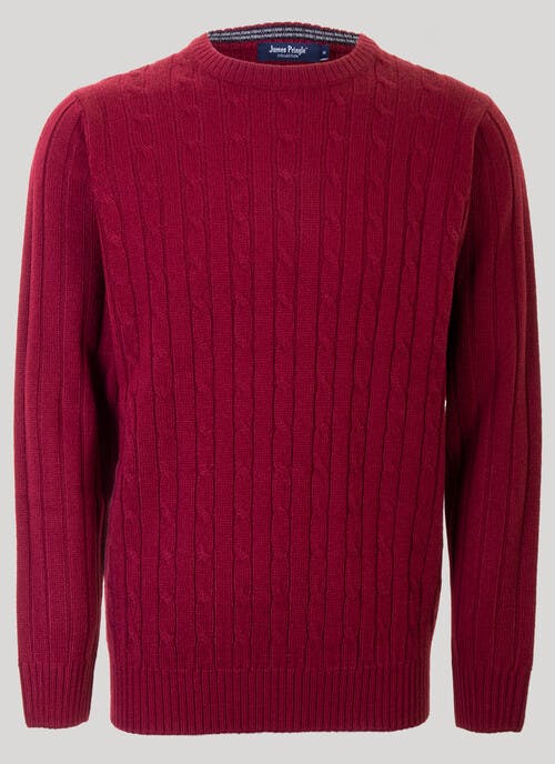 Red Cable Jumper 