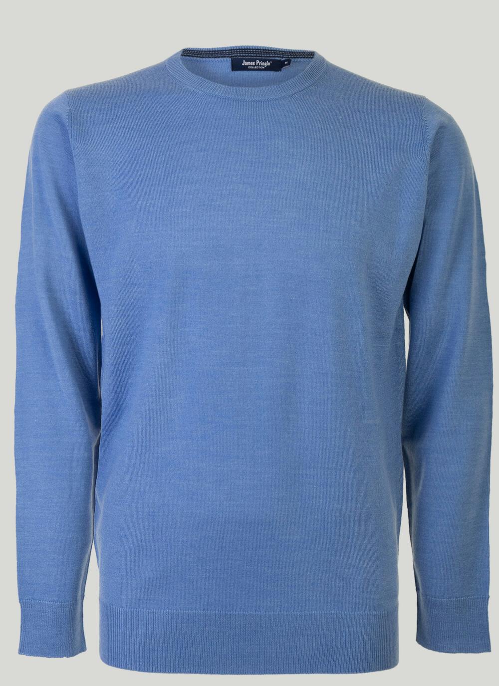 Fine Knit Crew Neck Jumper | EWM