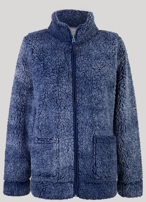 Blue Sherpa Fleece