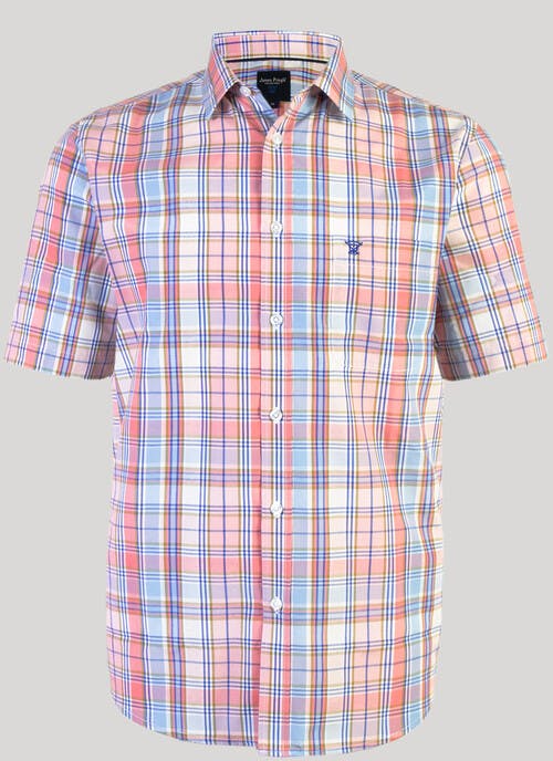 Short Sleeve Check Shirt 