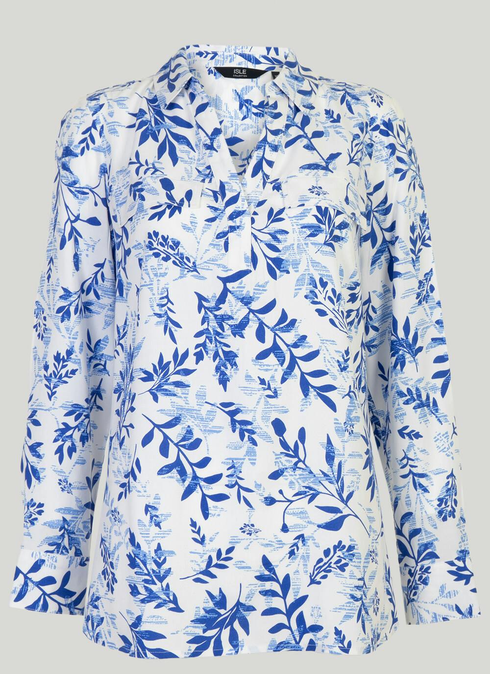 Printed Viscose Blouse | EWM