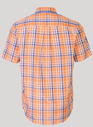 Short Sleeve Checked Shirt 