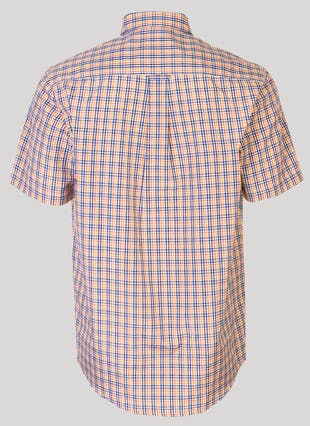 Short Sleeve Checked Shirt 