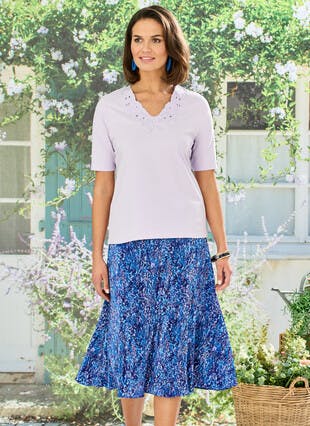 Women's Skirts | Women's Pleated & Pencil Midi Skirts | EWM