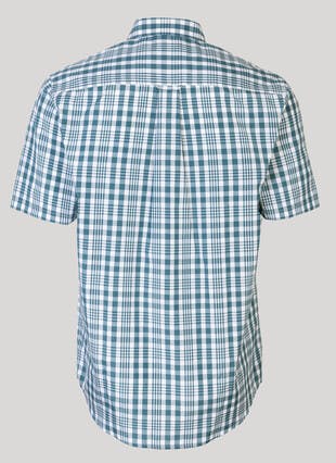 Short Sleeve Checked Shirt 