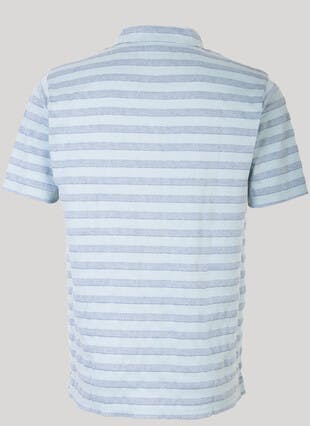 Tuck Stitch Polo Shirt 