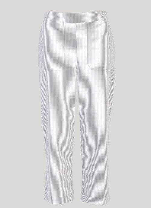 Crop Stripe Trousers 