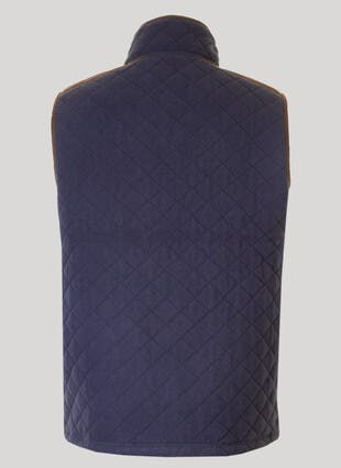 Quilted Fleece Gilet