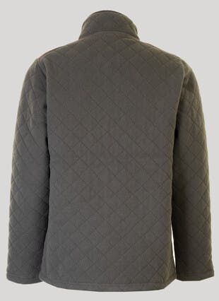 Quilted Fleece Jacket