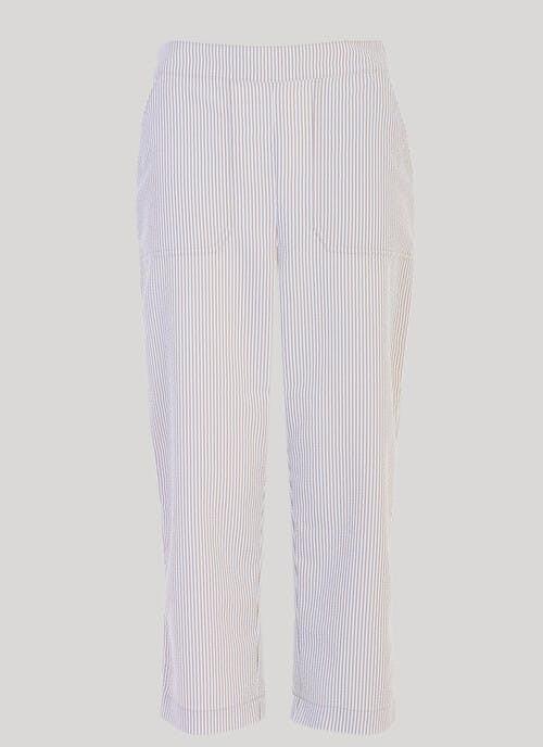 Crop Stripe Trousers 