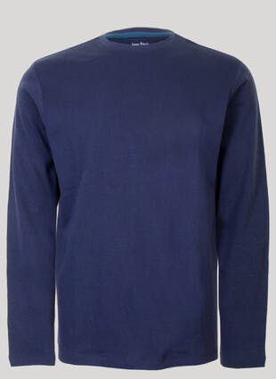 Long Sleeve Crew Neck Jersey Top