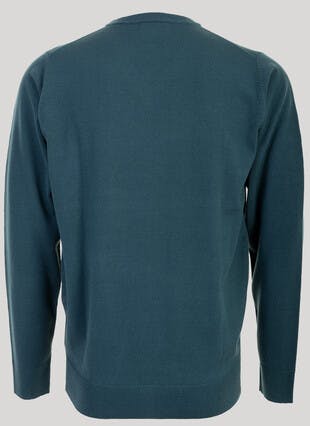 Fine Knit V Neck Jumper