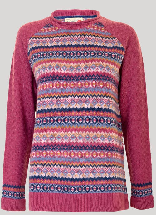 Pink Fairisle Jumper