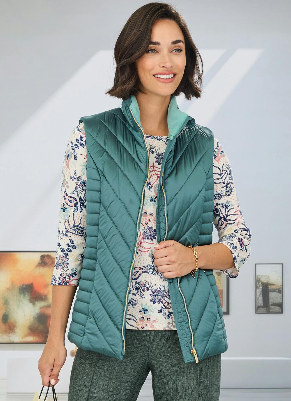 Mens Fleece Lined James Pringle Gilet Karrimor Mens Grey Fleece