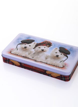 Westie Shortbread Tin
