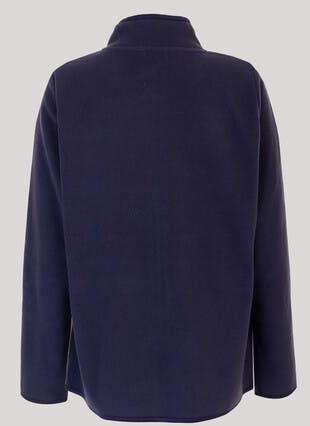 Relaxed Fit Fleece Jacket 