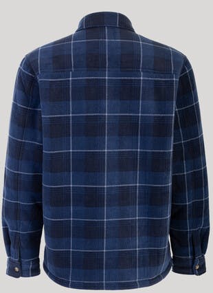 Long Sleeve Fleece Check Shirt