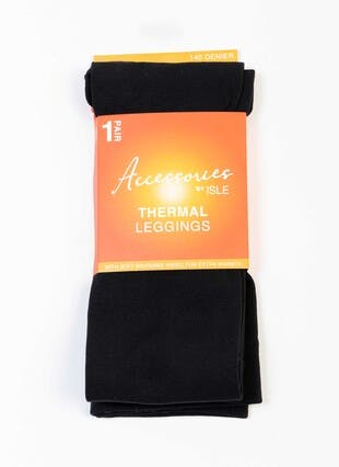 Black Thermal Leggings