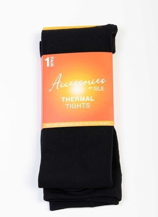 Black Thermal Tights