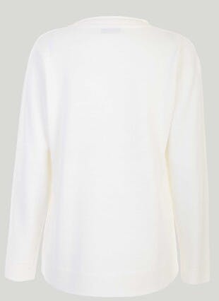 Textured Crew Neck Jumper