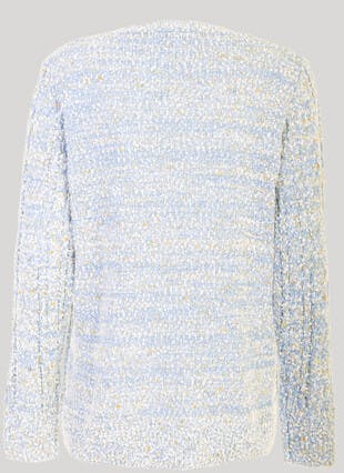 Textured Crew Neck Jumper