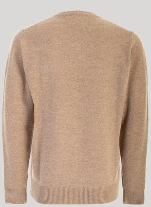 Lambswool V Neck Jumper