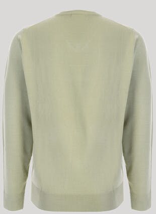 Fine Knit V Neck Jumper