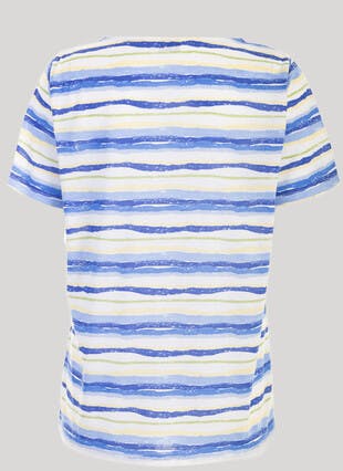 Striped Crew Neck T-Shirt