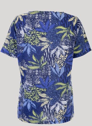 Printed Crew Neck T-Shirt