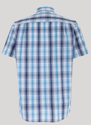 Short Sleeve Easy Care Check Shirt