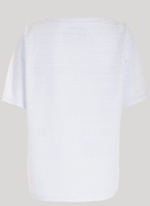 Jacquard Jersey T-Shirt