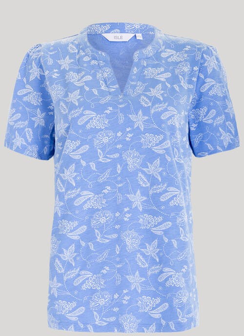 Pure Cotton Puff Print  T-Shirt