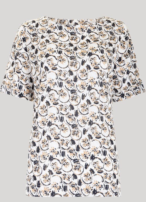 Drop Shoulder Print T-Shirt